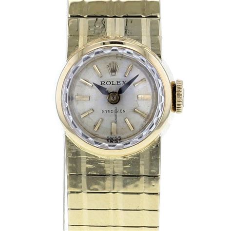 Rolex Precision Lady Vintage in Gelbgold 585 Handaufzug